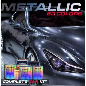 Kit complet de peinture voiture métallisée