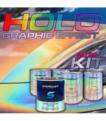 Effet prismatique – kit complet de peinture Holographique pour voiture