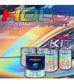 Effet prismatique – kit complet de peinture Holographique pour voiture