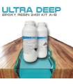 Résine transparente 2431 ULTRA DEEP STARDUST 1,8kg  pour coulée épaisse