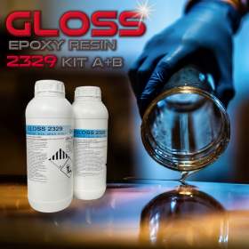Résine de glacage epoxy - résine epoxy pour glacis 1 à 4 mm
