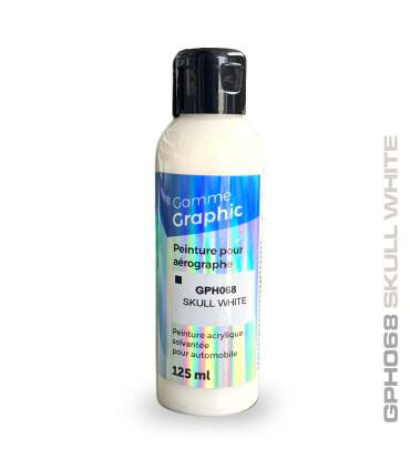 Peintures pour aérographe solvantées GRAPHIC 125ml