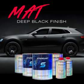 Kit de peinture automobile Noir profond finition Ultra mate