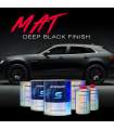 Kit complet de peinture voiture Noir mate profond