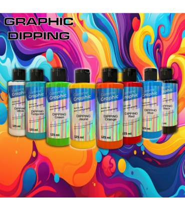 Peintures pour Dipping Graphic – 8 couleurs hydrographiques