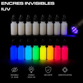 Encre invisible fluo UV