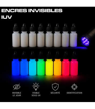 Encre invisible fluo UV