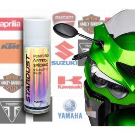 Bombe de peinture moto en teinte d'origine