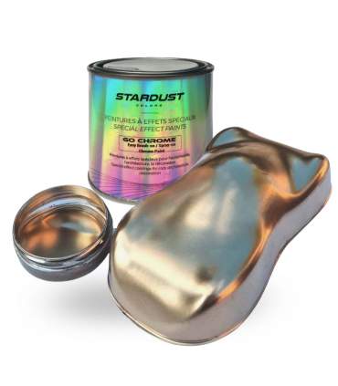 Peinture GoChrome dorée, bronze, cuivre, platine