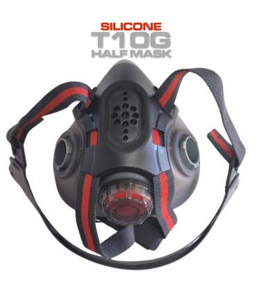Demi-masque à cartouche silicone EN140 peinture auto