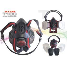 Demi-masque à cartouche silicone EN140 peinture auto