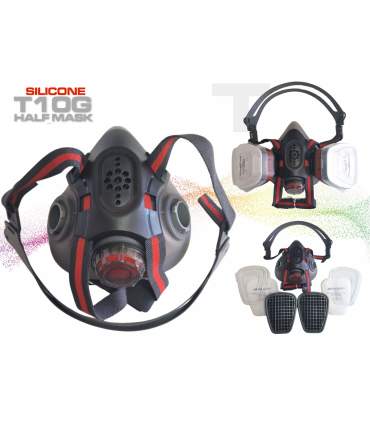 Masque pour peinture à cartouche silicone T10G pour peinture