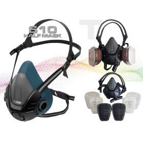 Demi-masque peinture pro 610 en TPE