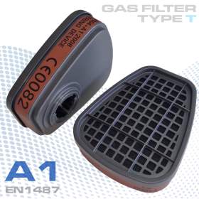 Cartouche charbon actif type 1000 pour masque respiratoire peinture voiture