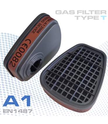 Cartouche charbon actif type 1000 pour masque respiratoire peinture voiture