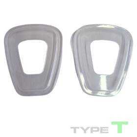 Support pré-filtre masque respiratoire carrosserie pro – lot de 2
