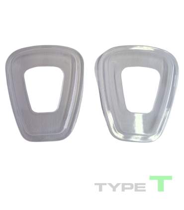 Support pré-filtre masque respiratoire carrosserie pro – lot de 2