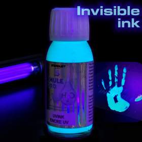 Encre de sécurité invisible UV à base d'eau pour imprimantes jet d'encre