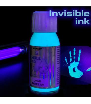Encre de sécurité invisible UV à base d'eau pour imprimantes jet d'encre