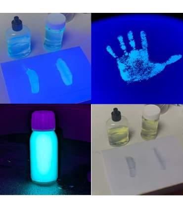 Encre de sécurité invisible UV à base d'eau pour imprimantes jet d'encre