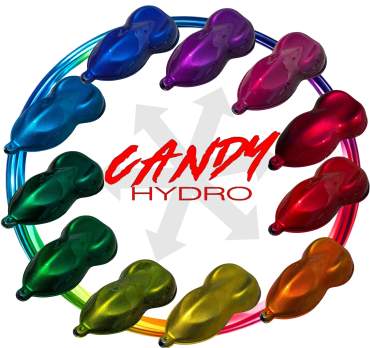 Encres transparentes Candy concentrées Hydro 60ml