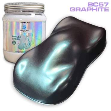 Kit complet de peinture effet métallisé ou nacré pour vélo – 37 Couleurs au choix