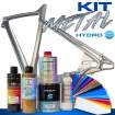 Kit complet de peinture effet métallisé ou nacré pour vélo – 37 Couleurs au choix