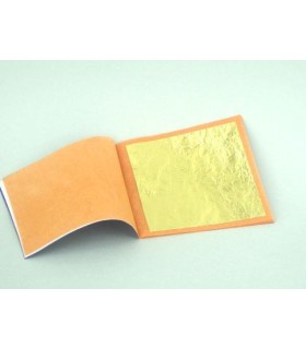 Feuilles d'or pour dorure 22ct 12ct et imitation