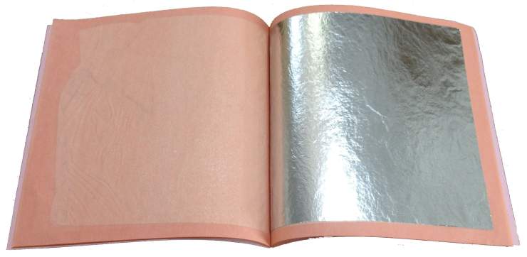 Lot De 300 Feuilles D'Or Imitation Pour Artisanat - Or, Argent, Or Rose - 14x14cm - Dorure, Décoration, Bricolage