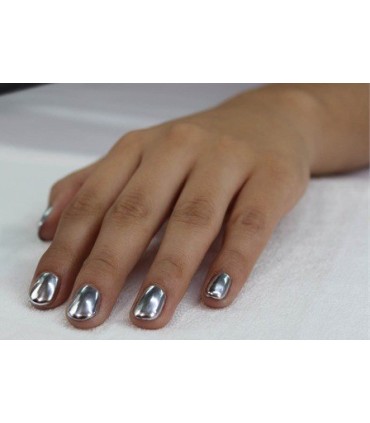 Vernis à ongles chrome - Brush On Chrome nails