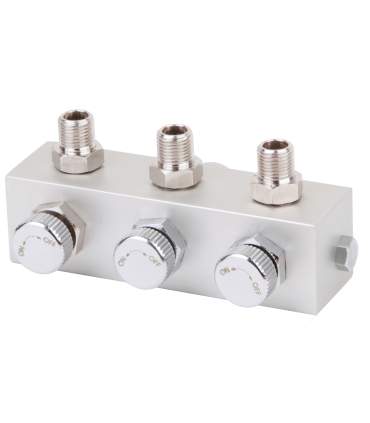 Répartisseur triple - Triple switch pneumatique pour aérographe