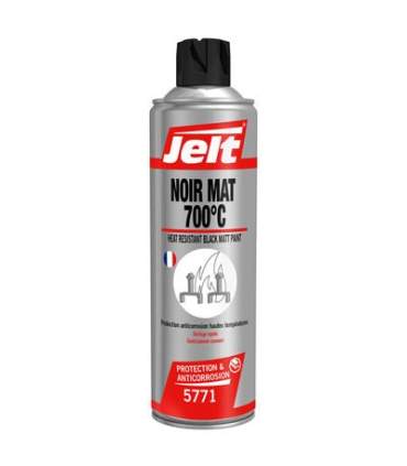 Peinture Haute Température 700°C  en Aérosol Noir ou Aluminium