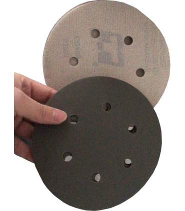 5 Disques de ponçage velcro grain 1500 ou 3000