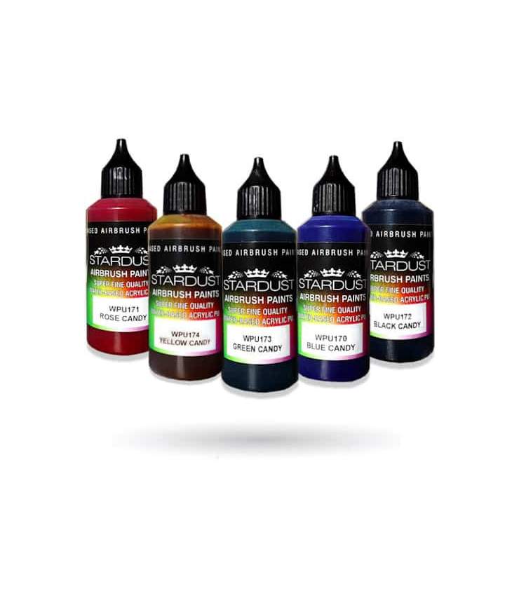 Createx Illustration-Peinture aérographe Bleu violet transparent 30 ml