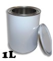 Pots métalliques pour peinture avec couvercle de 125ml à 5L