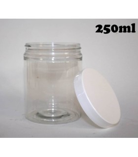 Pots plastiques de 100ml à 1 Litre avec couvercle