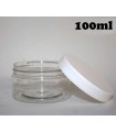 Pots plastiques de 100ml à 1 Litre avec couvercle