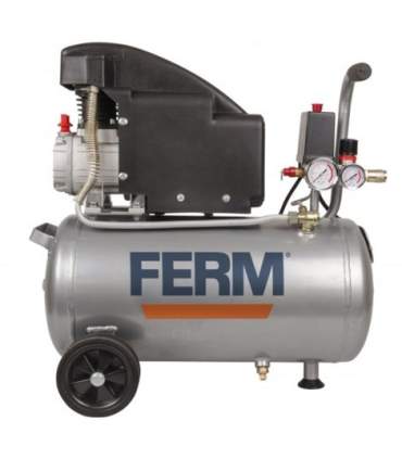 Compresseur d'air 24L FERM pour outils pneumatiques