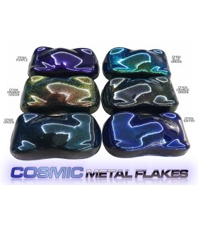 Paillettes Cosmic transparentes – 5 couleurs