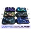 Paillettes Cosmic transparentes – 5 couleurs en pâte concentrée