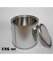 Pots métalliques pour peinture avec couvercle de 300ml à 5L