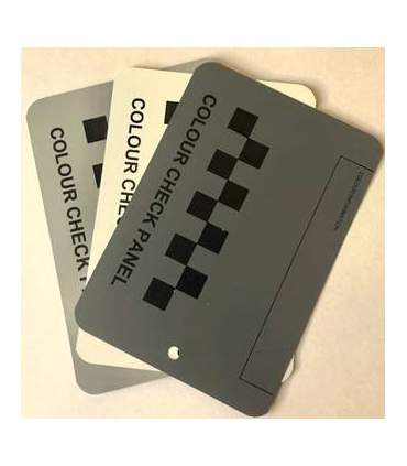 Panneau métal échantillon