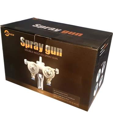 Pistolet double buse pour chromage