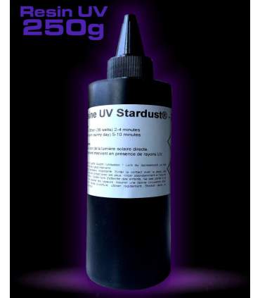 Résine UV STARDUST – séchage Led 30 secondes