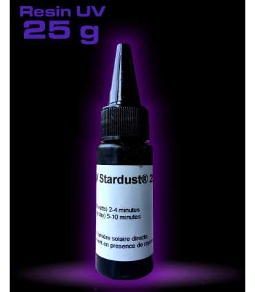 Résine UV STARDUST – séchage Led 30 secondes