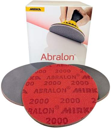 Disques abrasifs et de lustrage MIRKA ABRALON 1000 à 4000