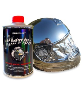 Peinture miroir effet chrome miroir au pistolet