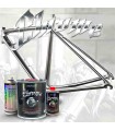 Peinture effet chrome pour vélo – kit complet couleur au choix - STARDUST BIKE