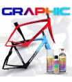 Kit de peinture vélo Graphic Design - STARDUST BIKE