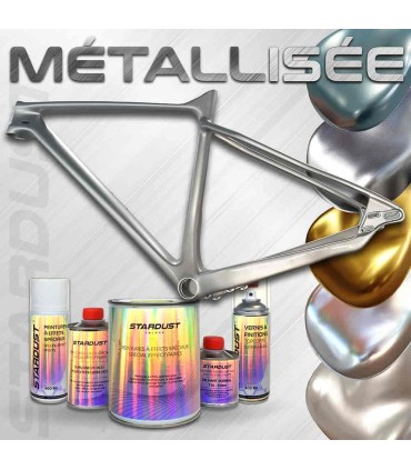 Kit de peinture vélo métallisée – 23 couleurs au choix